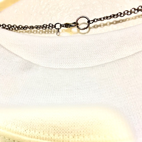 Dark Topaz Brown Double Strand Necklace - Picture 3 of 7